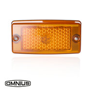 OMNIUS LED ZIJMARKERINGSLAMP - LED ORANJE / LENS ORANJE 