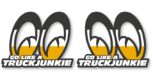 RAAMSTICKER - GO LIKE A TRUCKJUNKIE