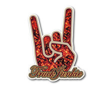 TRUCKJUNKIE HAND - PLUCHE - FULL PRINT STICKER