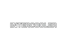 INTERCOOLER OUTLINE RECHT