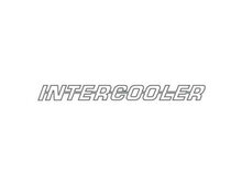 INTERCOOLER OUTLINE STICKER - ZIJRAAM