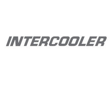 STICKER INTERCOOLER SCHUIN