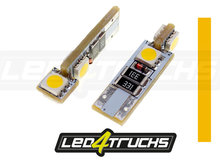 ORANJE - 4xSMD LED 24V - W3W / W5W