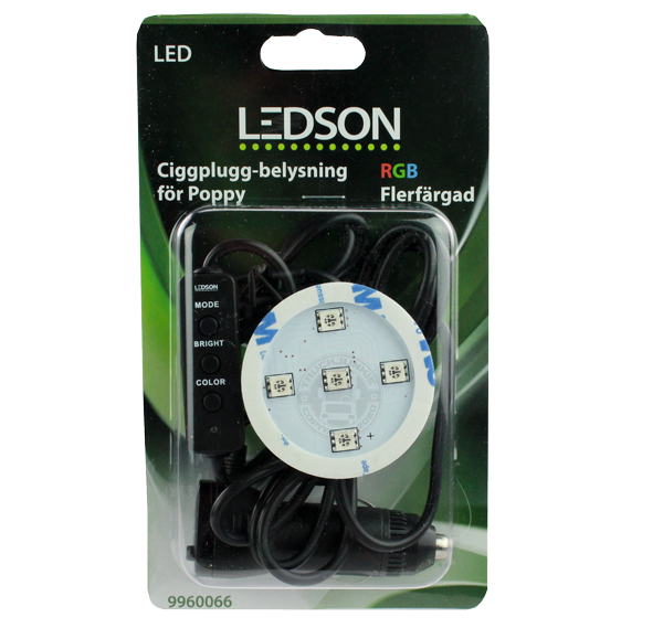 LEDSON - POPPY LED - RGB - SIGARETTENSTEKKER - 12-30V