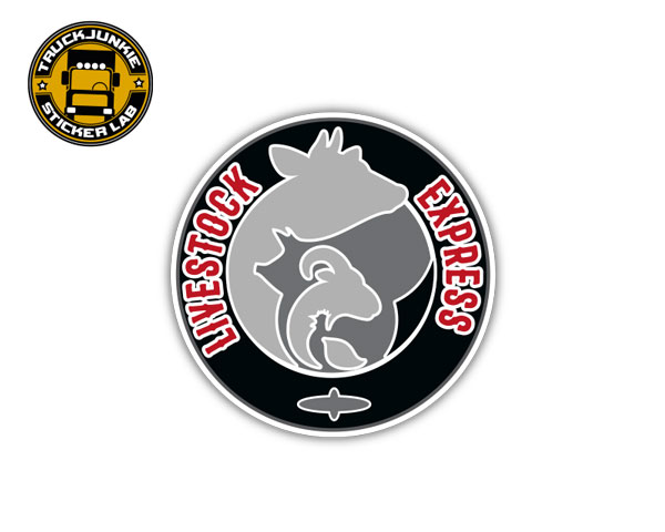 LIVESTOCK EXPRESS - FULL PRINT STICKER