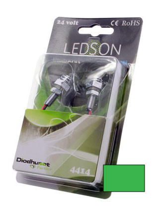 LED Schroef 24V GROEN