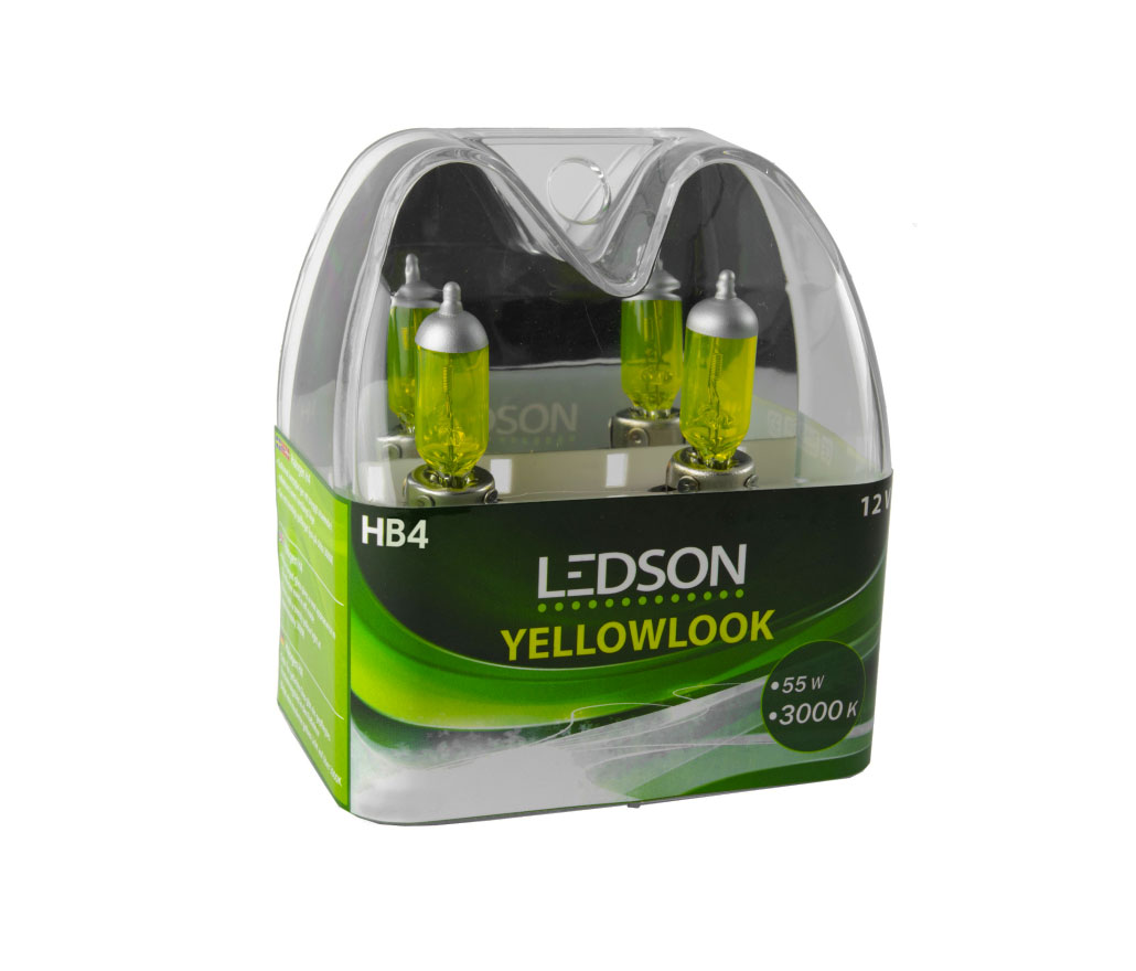 LEDSON - YELLOW LOOK 12V - 2 STUKS - HB4/9006