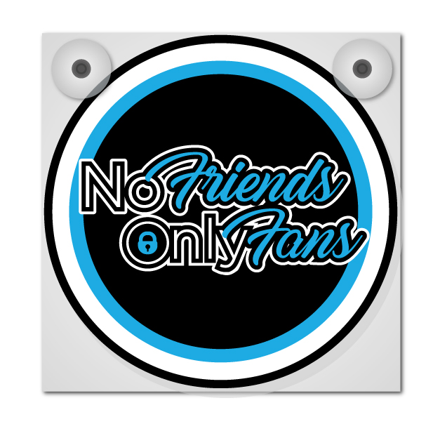 NO FRIENDS ONLY FANS - LICHTBAKJE DELUXE - LOSSE FRONTPLAAT