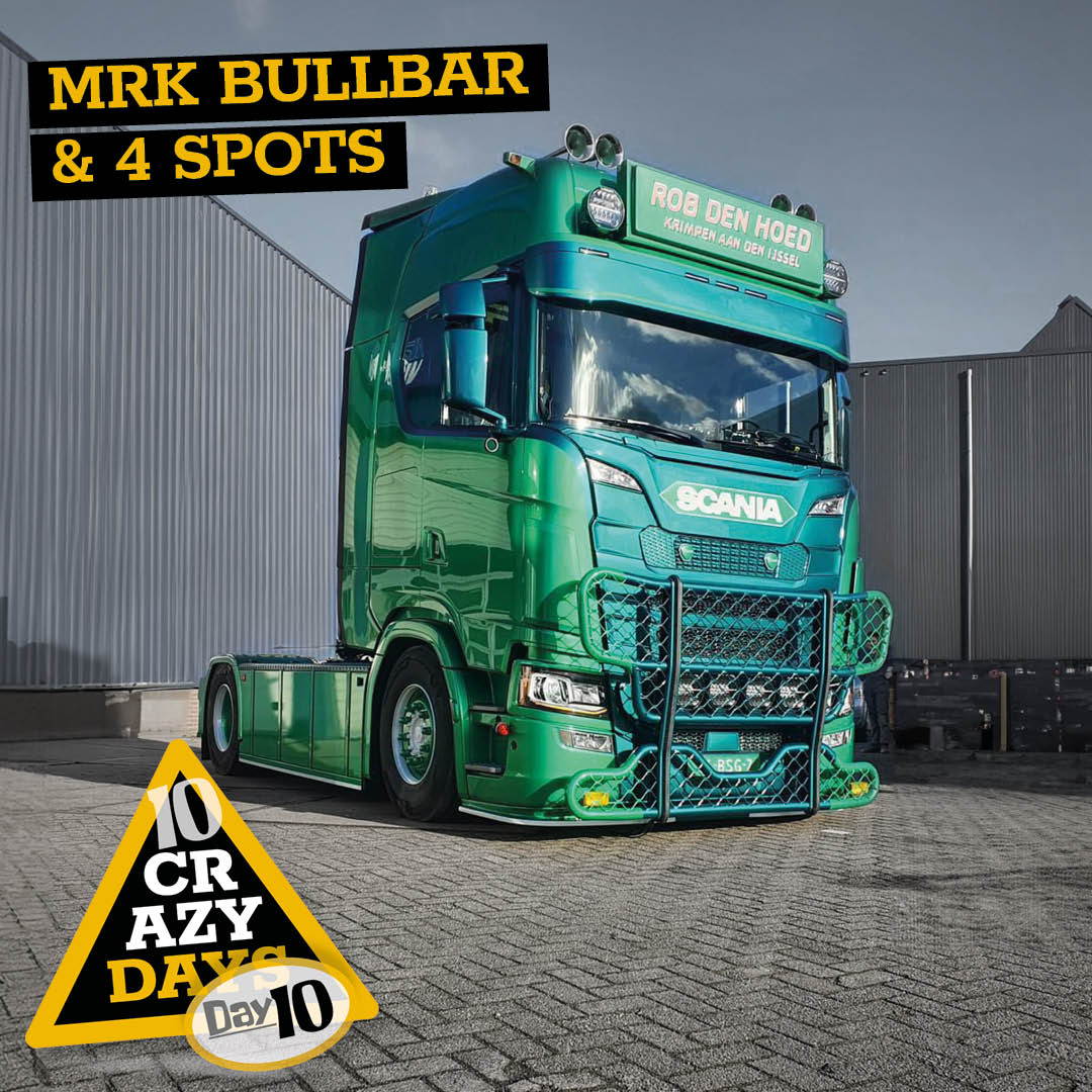 MRK BULLBAR MODEL X MET 4X LEDSON EPIX9+ POWERBOOST